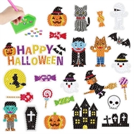 Stickersæt I 24 Halloween figurer sæt 4