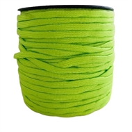 40 m. limegrøn faldskærmsline - 4 mm.