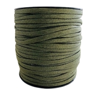 Faldskærmsline - Armygrøn 4 mm.