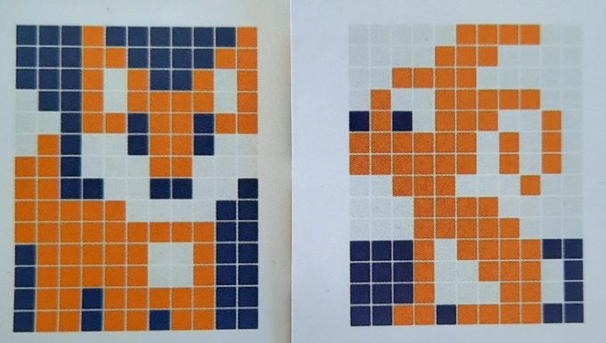 Number and Letter Bead Patterns for Hama Beads and Pixelhobby Beads 