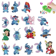 Sticker ark med Stitch