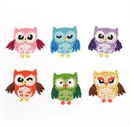 Stickersæt I 6 ugler