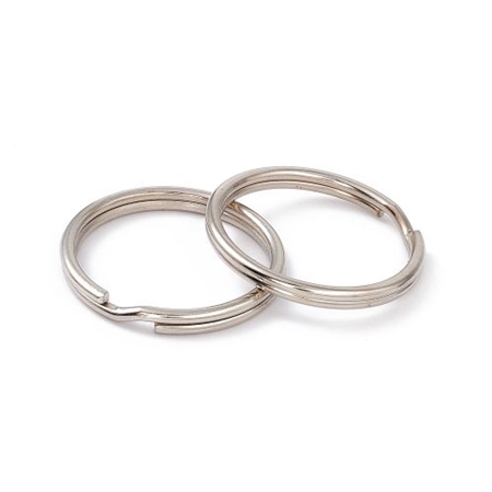 50 stk. nøgleringe, 25 mm.