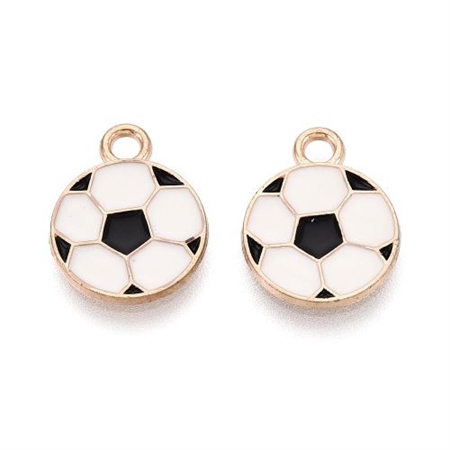 20 vedhæng med fodbolde. 