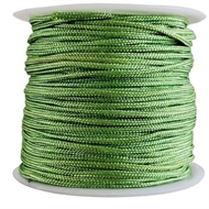 34 m. græsgrøn knyttesnor. 1,5 mm.