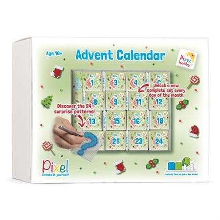 PIXELHOBBY julekalender med 24 overraskelser