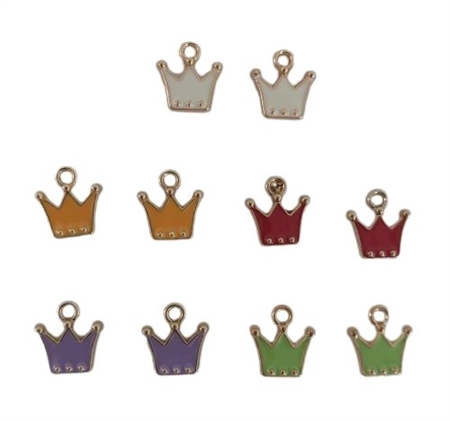 20 kroner med emalje med forgyldt kant