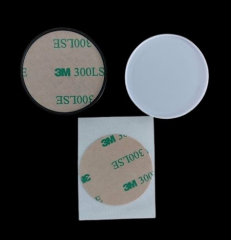 2 dobbeltklæbende mærker til popsockets med diamanter.