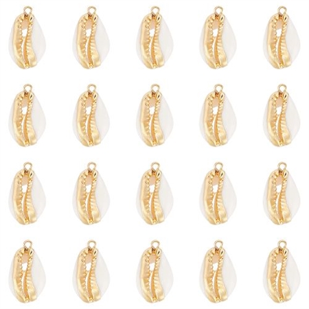10 store, skaller med guld