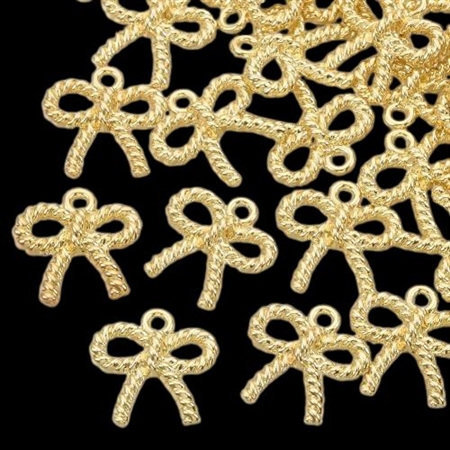 20 små, forgyldte sløjfer